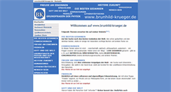 Desktop Screenshot of brunhild-krueger.de